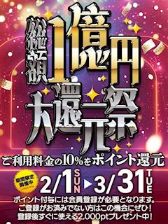 冬のポイント大還元感謝祭